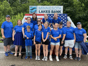 Team MNLB before the Delano 4th of July Parade in Delano, MN.