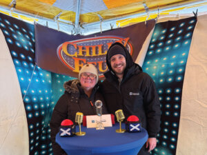 Jessicca Ash and Brady Malberg at the Wayzata Chilly Open